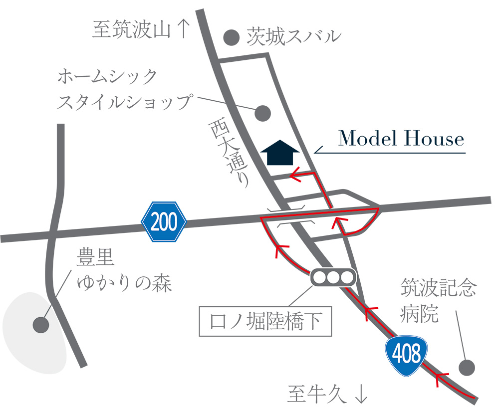 モデルハウスマップ